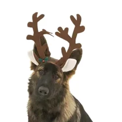 Midlee Brown Reindeer Dog Antlers Headband Pet Christmas Costume -PawHut Store GUEST e49476bb 1b89 425f ac64 04e95576bef5