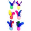Go Cat Feather Pong Attachment- 1 Unit Assorted Colors