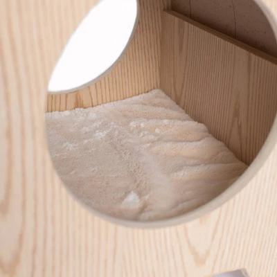 Armarkat Real Wood Model Premium Wood Cat Hideaway 5 Armarkat Real Wood Model Premium Wood Cat Hideaway - Image 5