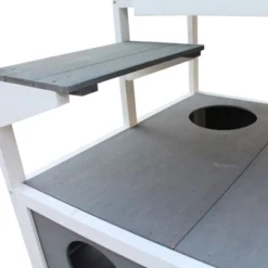 PawHut Wooden Outdoor Cat House, Feral Cat Shelter Kitten Tree With Asphalt Roof, Escape Doors, Condo, Jumping Platform -PawHut Store GUEST ecc6047b 2498 4320 93df ca308fee2f13