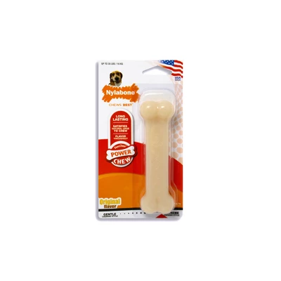 Nylabone Dura Chew Dog Bone - Original Flavor(Wolf ) 2 Nylabone Dura Chew Dog Bone - Original Flavor(Wolf ) - Image 2