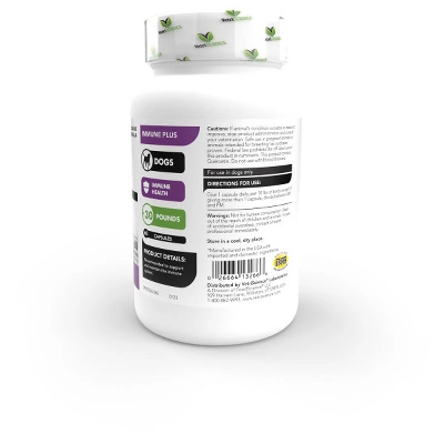 VetriScience Immune Plus Immunity Support For Small Dogs – Antioxidant Support Supplement For Dogs Under 30 Pounds, 60 Capsules 2 VetriScience Immune Plus Immunity Support For Small Dogs – Antioxidant Support Supplement For Dogs Under 30 Pounds, 60 Capsules - Image 2