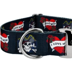 Country Brook Petz 1 1/2 Inch Premium I Love Mom Dog Collar -PawHut Store GUEST ef6ed451 1d33 48e9 8324 8ae2ea383bb6