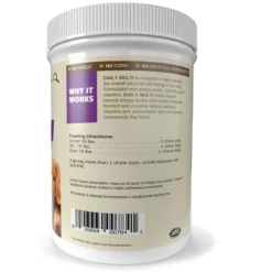 Pet Naturals Daily Multivitamin For Dogs, Everyday Health Support, Vegetable Flavor,150 Count