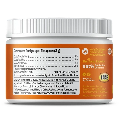 Zesty Paws Pill Wrap Probiotic Paste - Bacon - 4.2oz 1 Zesty Paws Pill Wrap Probiotic Paste - Bacon - 4.2oz