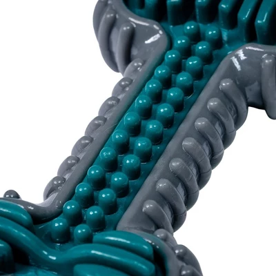 American Pet Supplies 6-Inch Dental TPR Double Layer Bone - Dog Toy For Light-Medium Chewers 2 American Pet Supplies 6-Inch Dental TPR Double Layer Bone - Dog Toy For Light-Medium Chewers - Image 2