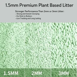 PETTIME Tofu & Corn Litter (Large 12lb X 3bags, Tofu & Corn - Green Tea) -PawHut Store GUEST f3e91de3 91d8 456b bfc8 c03a9a39fb10