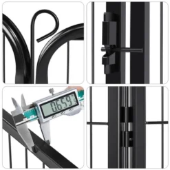 Yaheetech 8-Panel Metal Dog Playpen Fence For Outdoor Indoor -PawHut Store GUEST f492c8d2 2cca 416d 9d5d 6f9b50ddf6f7