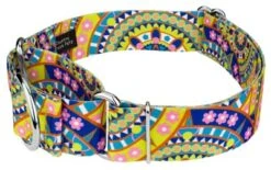 Country Brook Petz 1 1/2 Inch Yellow Boho Mandala Martingale Dog Collar 8 Country Brook Petz 1 1/2 Inch Yellow Boho Mandala Martingale Dog Collar -PawHut Store GUEST f495f696 4c5f 4b18 acad 8e62bf445031