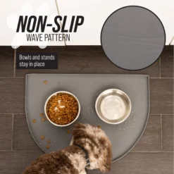 Leashboss Silicone Fountain Mat, Water Station Tray, For Pet Fountains, Dog Gravity Water Bowls And Automatic Dispensing Cat Feeders -PawHut Store GUEST f62f6195 9ea5 4e6e 87f0 a984f70f4260