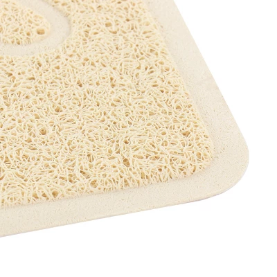 Gibson Everyday Pet Elements 18.5 X 13.78 Inch Cat Silhouette Placemat In Tan 3 Gibson Everyday Pet Elements 18.5 X 13.78 Inch Cat Silhouette Placemat In Tan - Image 3