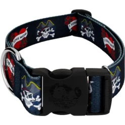 Country Brook Petz 1 1/2 Inch Deluxe I Love Mom Dog Collar -PawHut Store GUEST f66980db 62e2 41bb be61 a19cd39ff1ba
