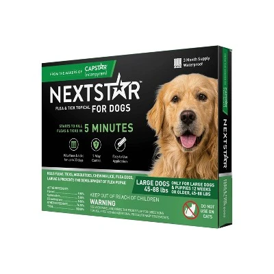 NextStar Flea & Tick Topical Treatment For Dogs - 3ct 7 NextStar Flea & Tick Topical Treatment For Dogs - 3ct - Image 7