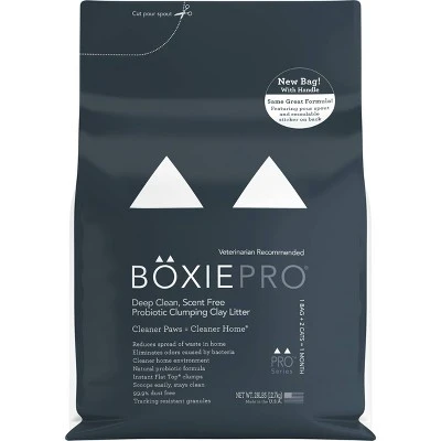 Boxiecat Deep Clean Scent-Free Probiotic Clumping Litter - 28lbs 3 Boxiecat Deep Clean Scent-Free Probiotic Clumping Litter - 28lbs - Image 3