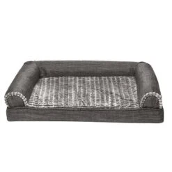 FurHaven Luxe Fur & Performance Linen Cooling Gel Sofa Dog Bed 6 FurHaven Luxe Fur & Performance Linen Cooling Gel Sofa Dog Bed -PawHut Store GUEST f702153e 24b8 4369 927e 5a9588646df1 1