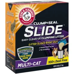 Arm & Hammer Slide Easy Clean Up Multi-Cat Clumping Litter -PawHut Store GUEST f791ef4f 74ce 44b2 9905 14b344c615d6