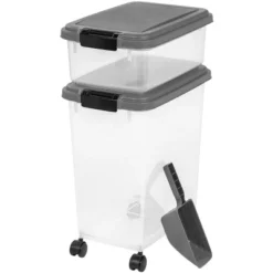IRIS USA 33qt + 12qt Airtight Pet Food Container Combo With Scoop -PawHut Store GUEST f7d9a81e b705 416a a350 1e7193bd892b
