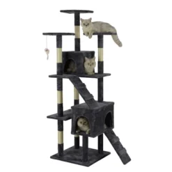 Homessity 63" Economical Cat Tree With Sisal Scratching Posts HC-001 -PawHut Store GUEST fa4cb2f1 bf86 47c3 9034 71ab8f7990ed