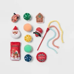 Twelve Days Of Cat Toy Set - 12ct - Wondershopâ˘