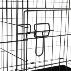 Dog Kennel - 42-Inch Dog Crate With Doors For Front And Side Access - Collapsible Dog Crate With Divider Wall Panel For Large Dogs By PETMAKER (Black) 12 Dog Kennel - 42-Inch Dog Crate With Doors For Front And Side Access - Collapsible Dog Crate With Divider Wall Panel For Large Dogs By PETMAKER (Black) -PawHut Store GUEST faec6732 85ed 4b57 8173 834c49c6e911