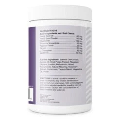 Chew + Heal Calming Anxiety Treats With Hemp, Dog Supplement, Perfect For Fireworks Or Travel - 60 Delicious Chews -PawHut Store GUEST fbc65748 091c 4a14 ae96 002c9d584bf7